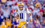 LSU QB Michael Van Buren (Photo: © Stephen Lew-Imagn Images)